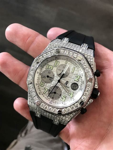 audemars piguet one drop|Audemars Piguet Iced Out .